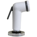 Scandvik Straight Handle Pull Out Sprayer  White w6 Hose 10196P