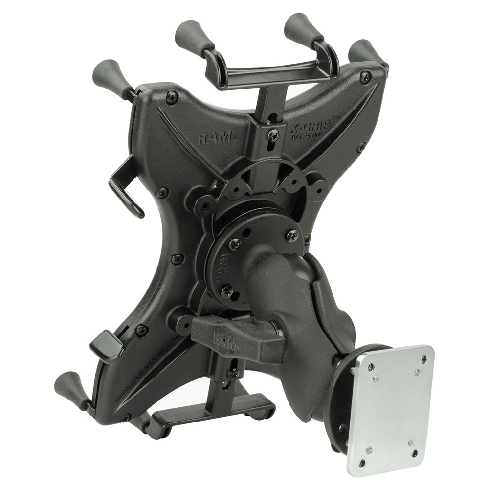 RAM Mount XGrip Dashboard Mount wBacking Plate f910 Tablets RAM101B2UN9U