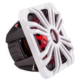 KICKER 12 Square Subwoofer Grille f11S12L7  44L7S12  White LED Lighting 11L712GLW