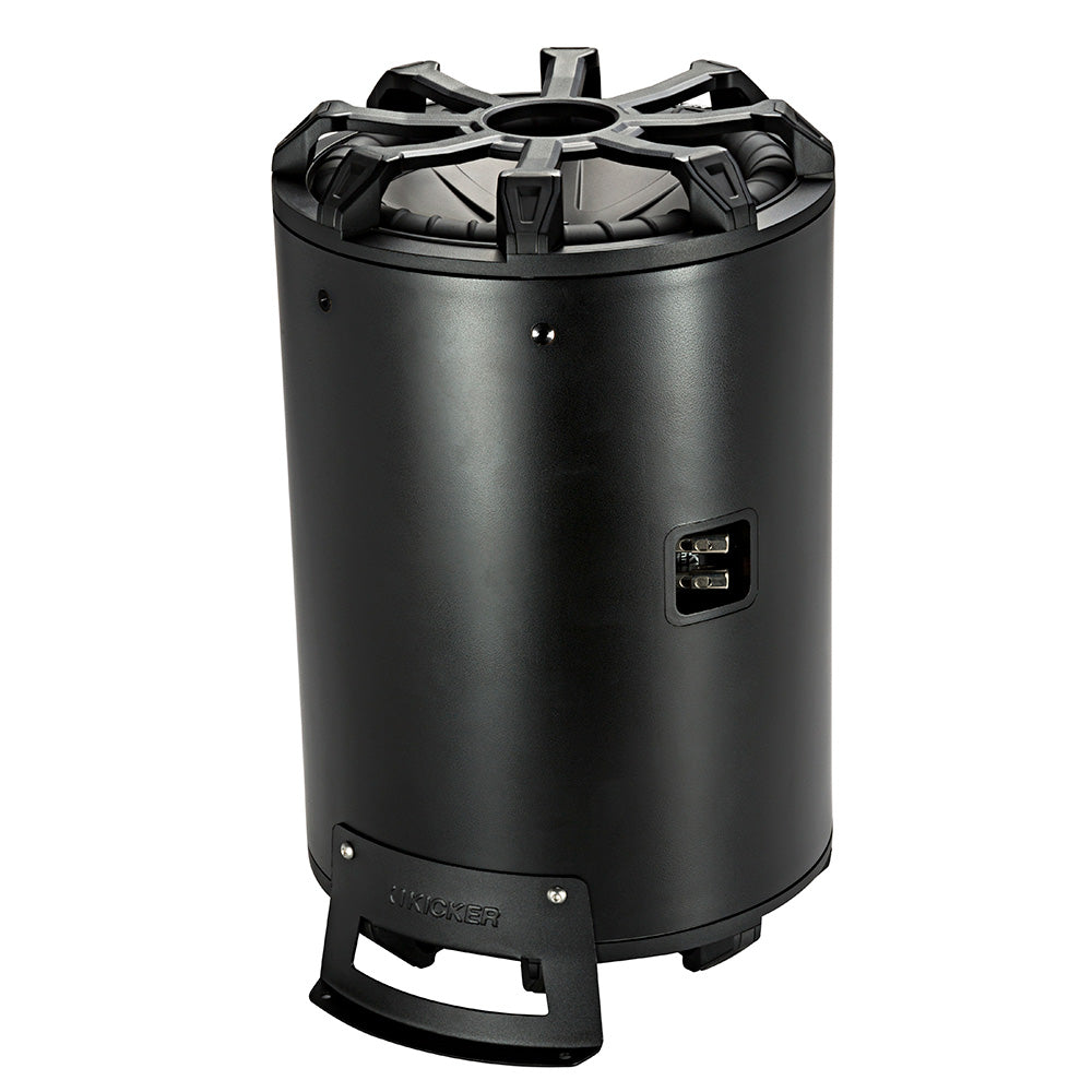 KICKER TB8 8 WeatherProof Subwoofer Enclosure wPassive Radiator  4Ohm 46CWTB84
