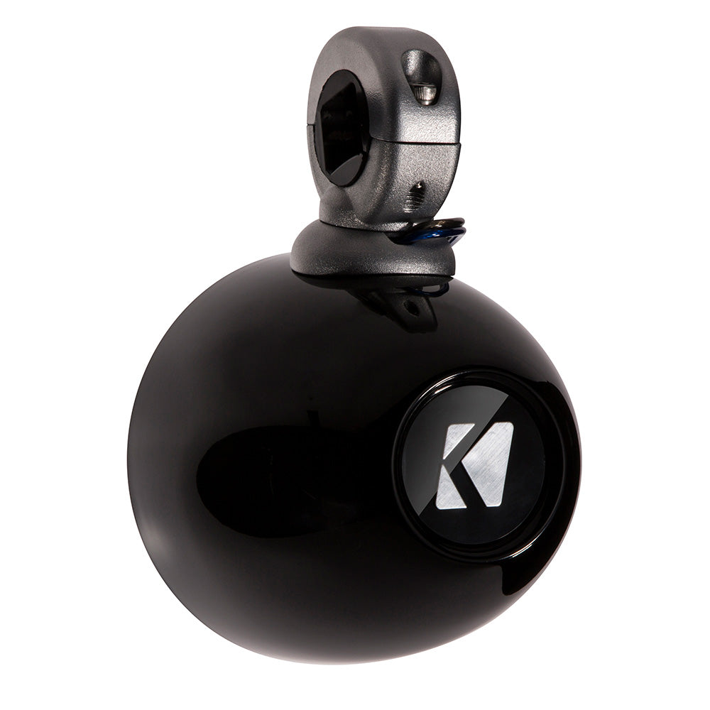 KICKER KMMTES Mini Tower Enclosures f4 Drivers  Black 40KMMTES