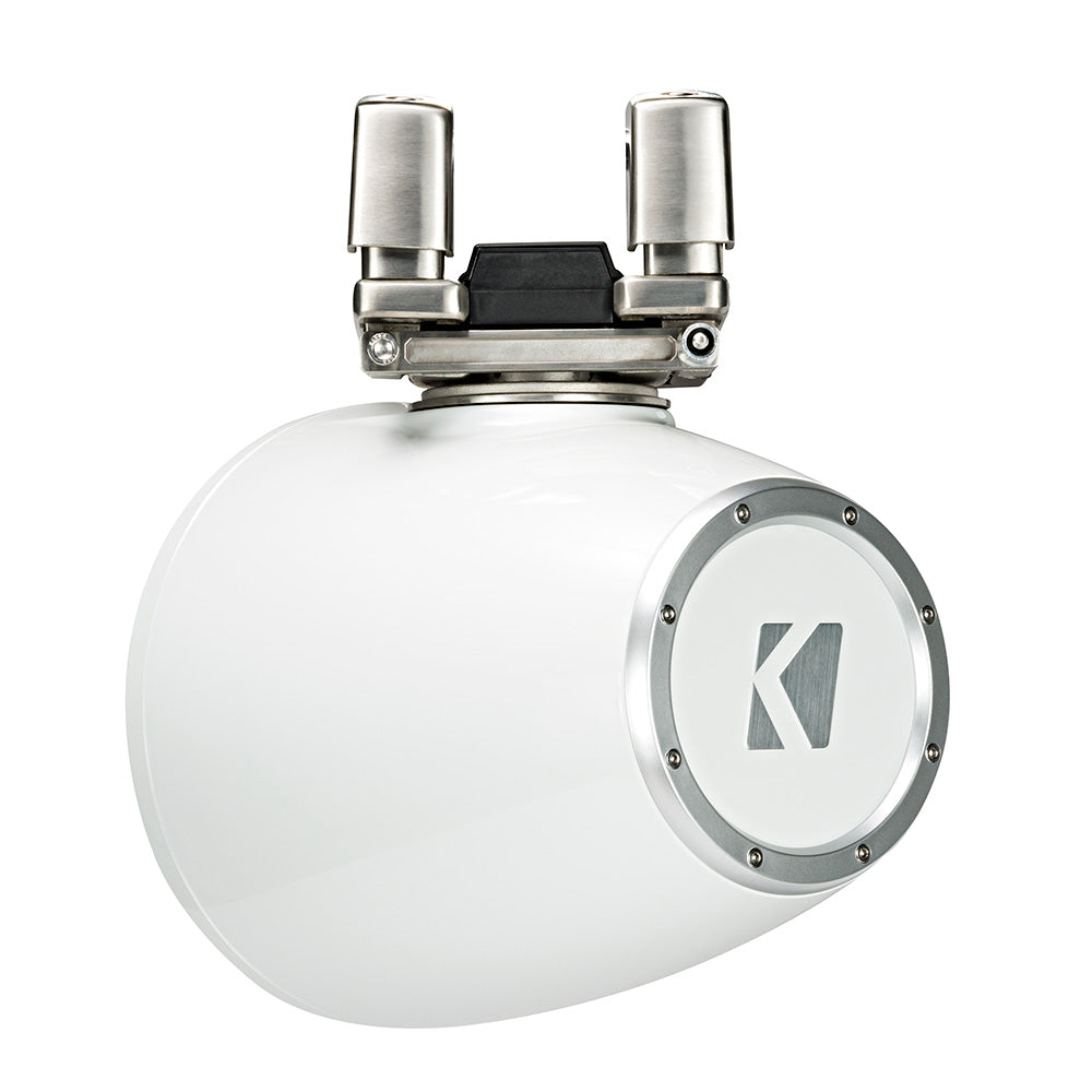 KICKER KMTC9 9 Horn Loaded Tower System  4Ohm White 44KMTC94W