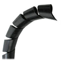 Pacer 1 Spiral Wrap  Black  100 Roll BSW1BK100