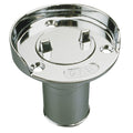 SeaDog Hose Deck Fill wSplash Guard  Die Cast Zinc Chrome Plated 3517501