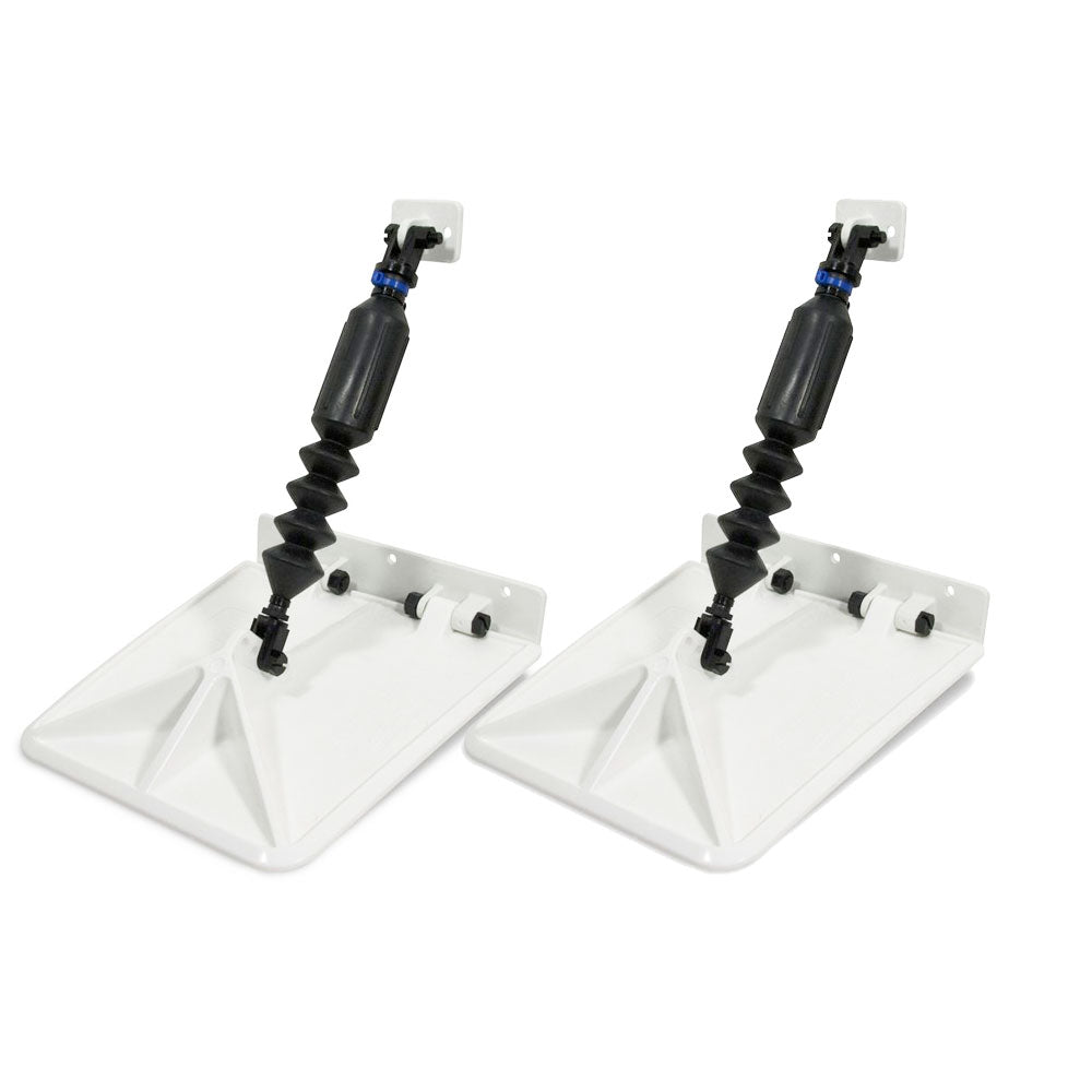 Smart Tabs SX Trim Tabs by Lectrotab 95 x 10 f1518 Boat w60  135HP  White SXW951060