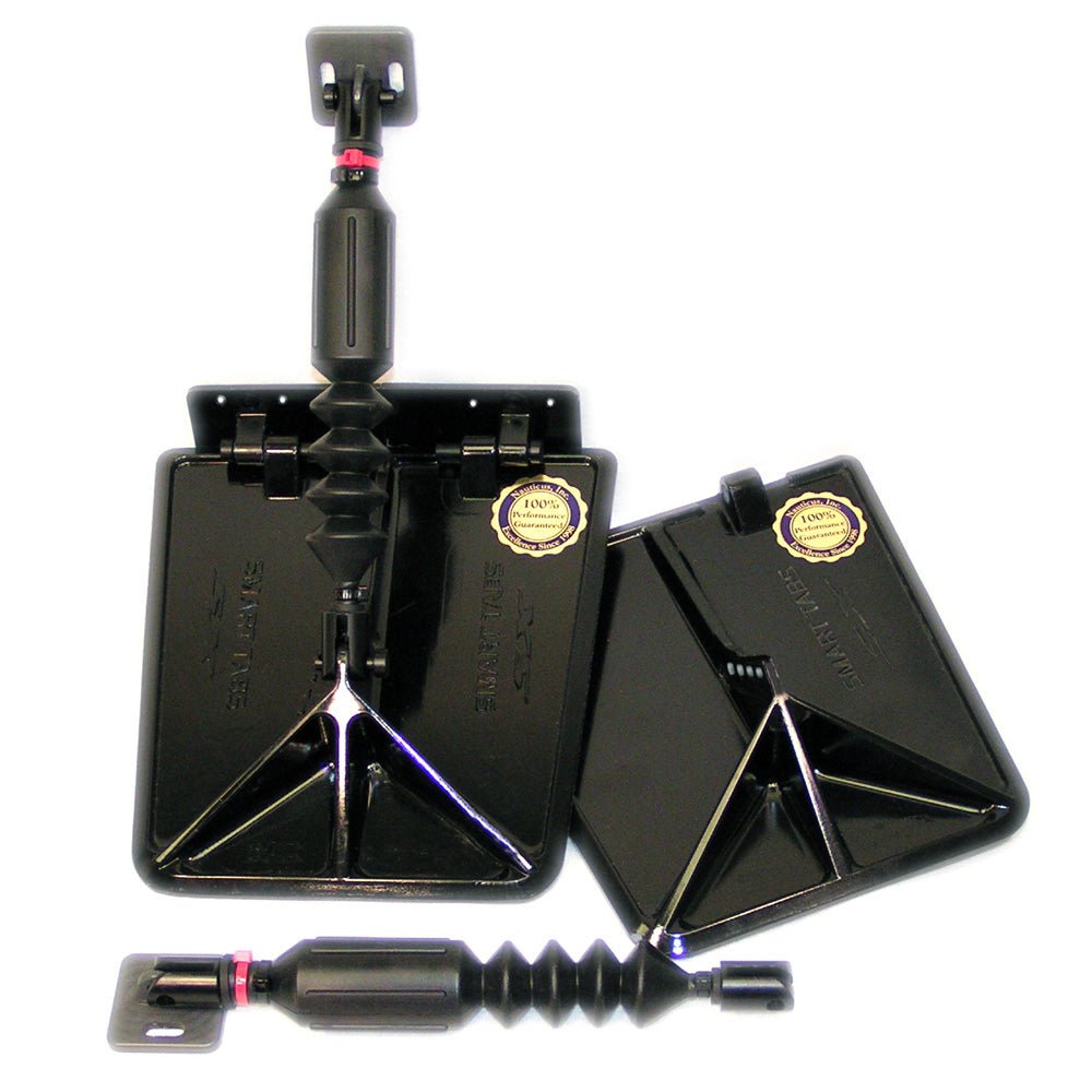 Smart Tab SX Composite Trim Tabs by Lectrotab 95 x 10 f1518 Boat w60  135HP  Black SX951060