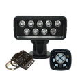 ACR RCL100 LED Black Searchlight wURP103 Wired Point Pad URC104 Master Controller 1979