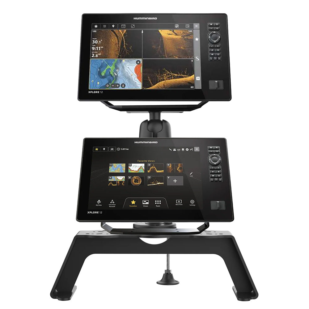 RAM Mount RAM Fishfinder Deck Kit wHumminbird Helix 810  XPLORE Mount RAMFF1D20225202