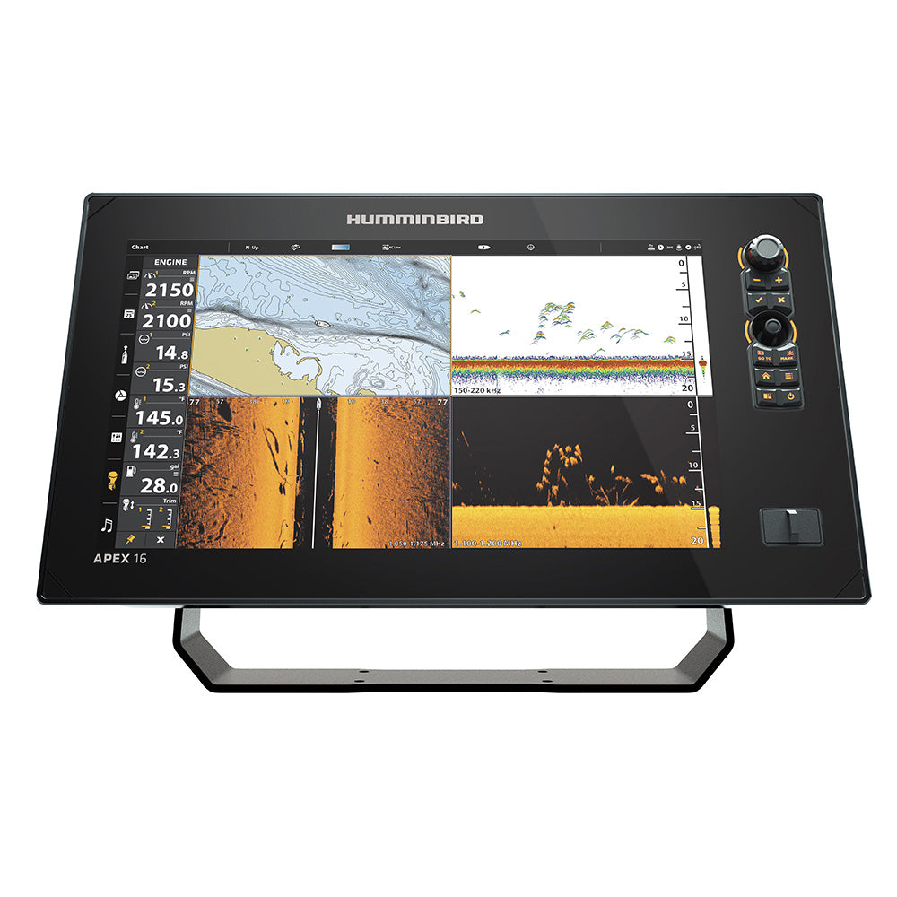 Humminbird APEX 16 VX MSI ChartplotterFishfinder wo Transducer 4115001VXCHO