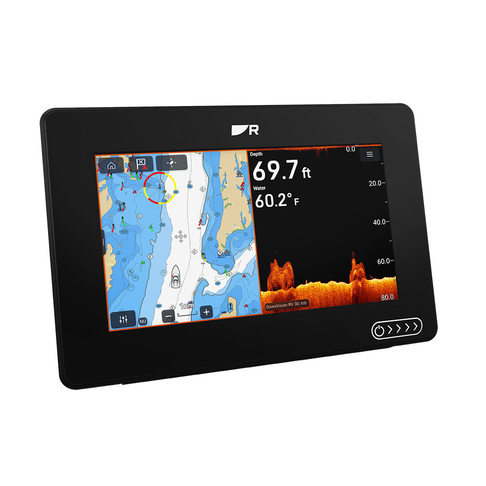 Raymarine Axiom 2 RV 7 ChartplotterFishfinder wRealVision 3D Sonar Lighthouse North America Chart  RV100 Transducer