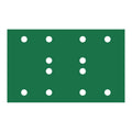 RUPES PROCUT Film Abrasive Sheet 80mm x130mm 315 x 51  12 Holes  P68 Grit Box of 100pcs 945FB080