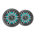 JL Audio M200 Marine Speakers 65 LED wGrey Sport Grille 0100475303