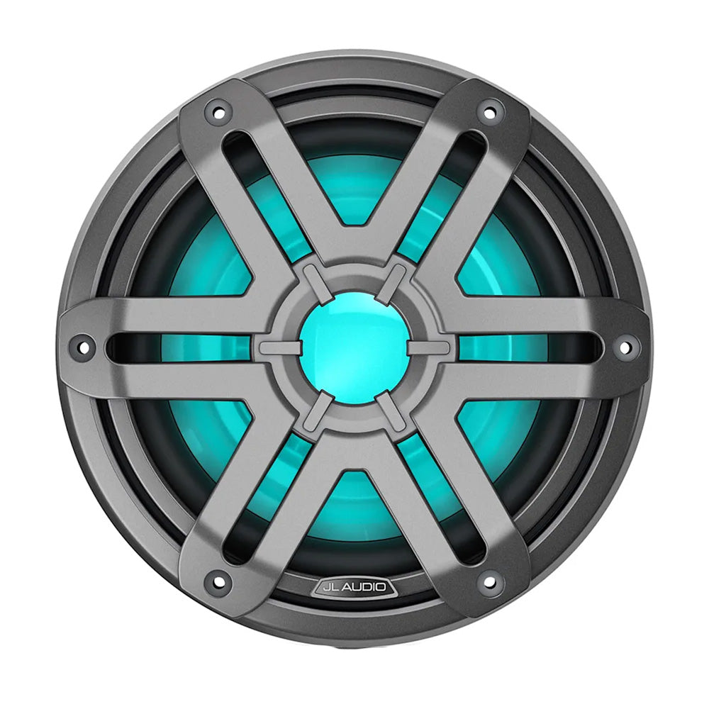 JL Audio M200 Marine Subwoofer 10 wLED  Grey Sport Grille 0100475901