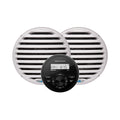 Aquatic AV GS2 Gauge Stereo  Pair of EC651 65 White Speakers CK303