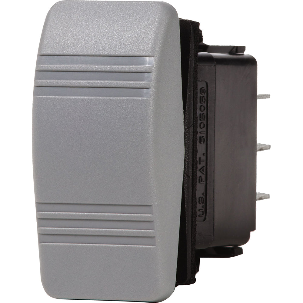 Blue Sea 8219 Water Resistant Contura III Switch  OFFON  Grey 8219