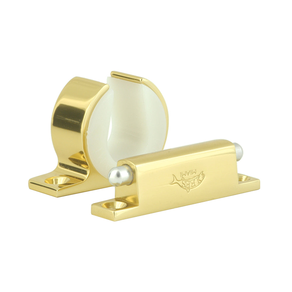 Lees Rod and Reel Hanger Set  Penn International 80  Bright Gold MC00751080