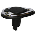 Perko Threaded Collar Pole Light Mounting Base  2 Pin  Chrome Plated 1048P00DP