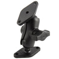 RAM Mount 1 Diameter Ball Mount wShort Arm  2 Diamond Bases RAMB102UA
