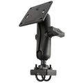 RAM Mount 15 Rail Mount wDouble UBolt Bases  3625 Square Base RAM3341U