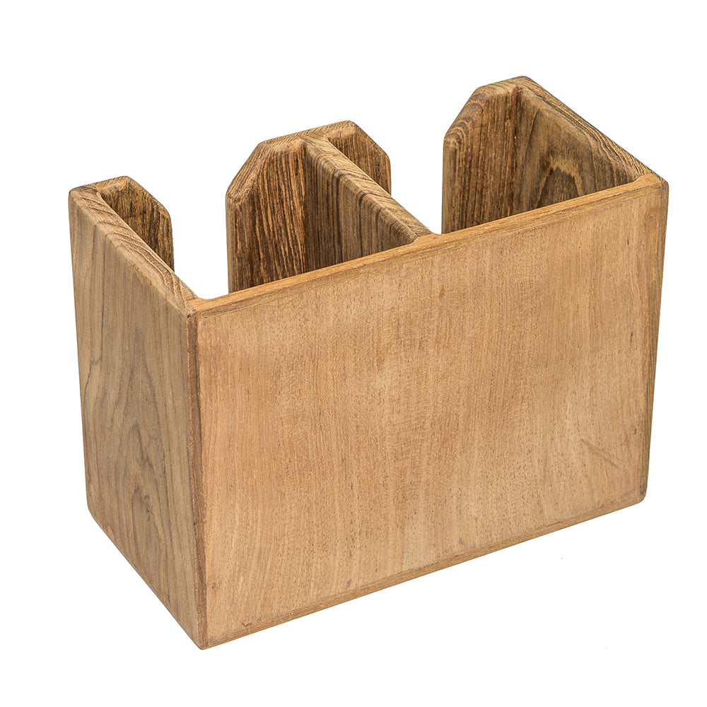 Whitecap Teak TwoBottle Rack 62620
