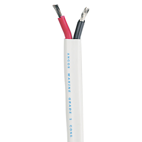 Ancor Standard Duplex Cable  Flat 182 AWG  2 x 08mm RedBlack  100 121910