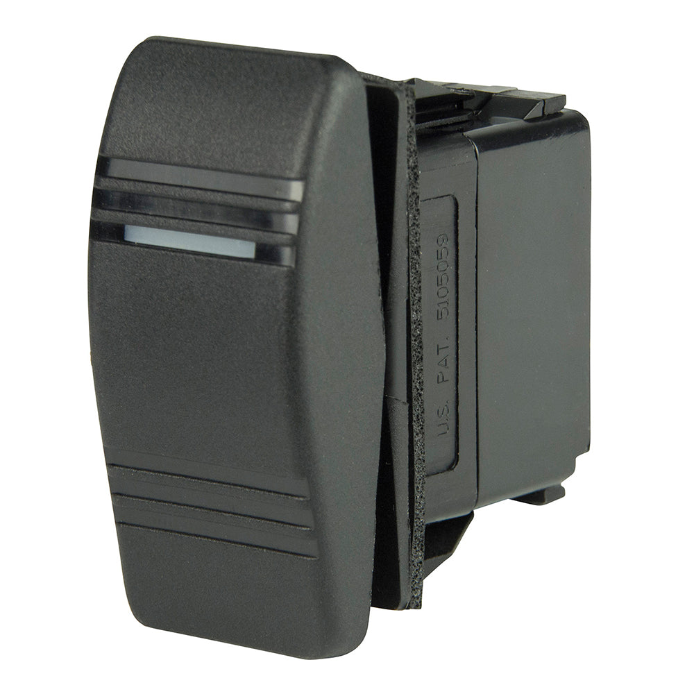 BEP SPDT Contura Switch  1Amber LED  ONOFFON 1001805