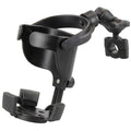 RAM Mount RAM Level Cup XL with Torque 34  1 Diameter Rail Base and Short Arm RAMB408751A417U