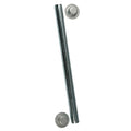 CE Smith Package Roller Shaft 12 x 614 wCap Nuts  Zinc 10701A