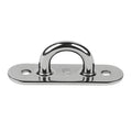 Schaefer Stainless Steel Welded Pad Eye  3L x 1W 7801