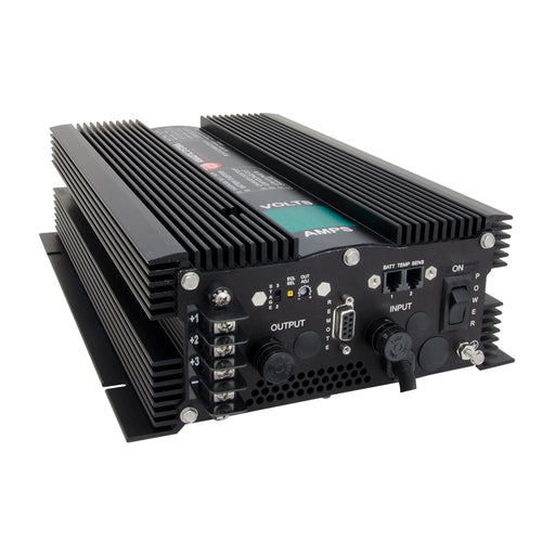 Analytic Systems AC Charger 2Bank 20A 12V Out 110VAC In wDigital VoltAmp Meter BCA310V11012