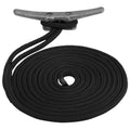 SeaDog Double Braided Nylon Dock Line  12 x 20  Black 302112020BK1