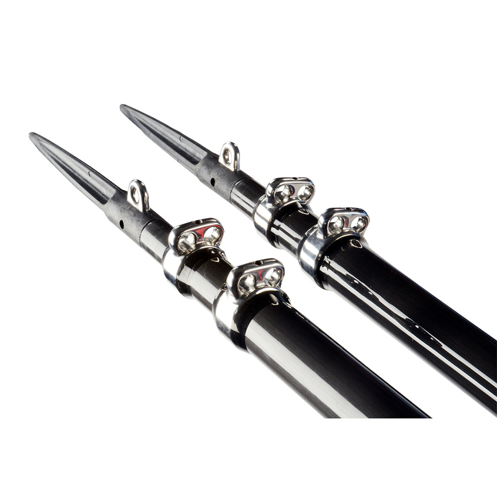 CE Smith Gen3 Carbon Fiber Outriggers  Black  22  Pair 56551