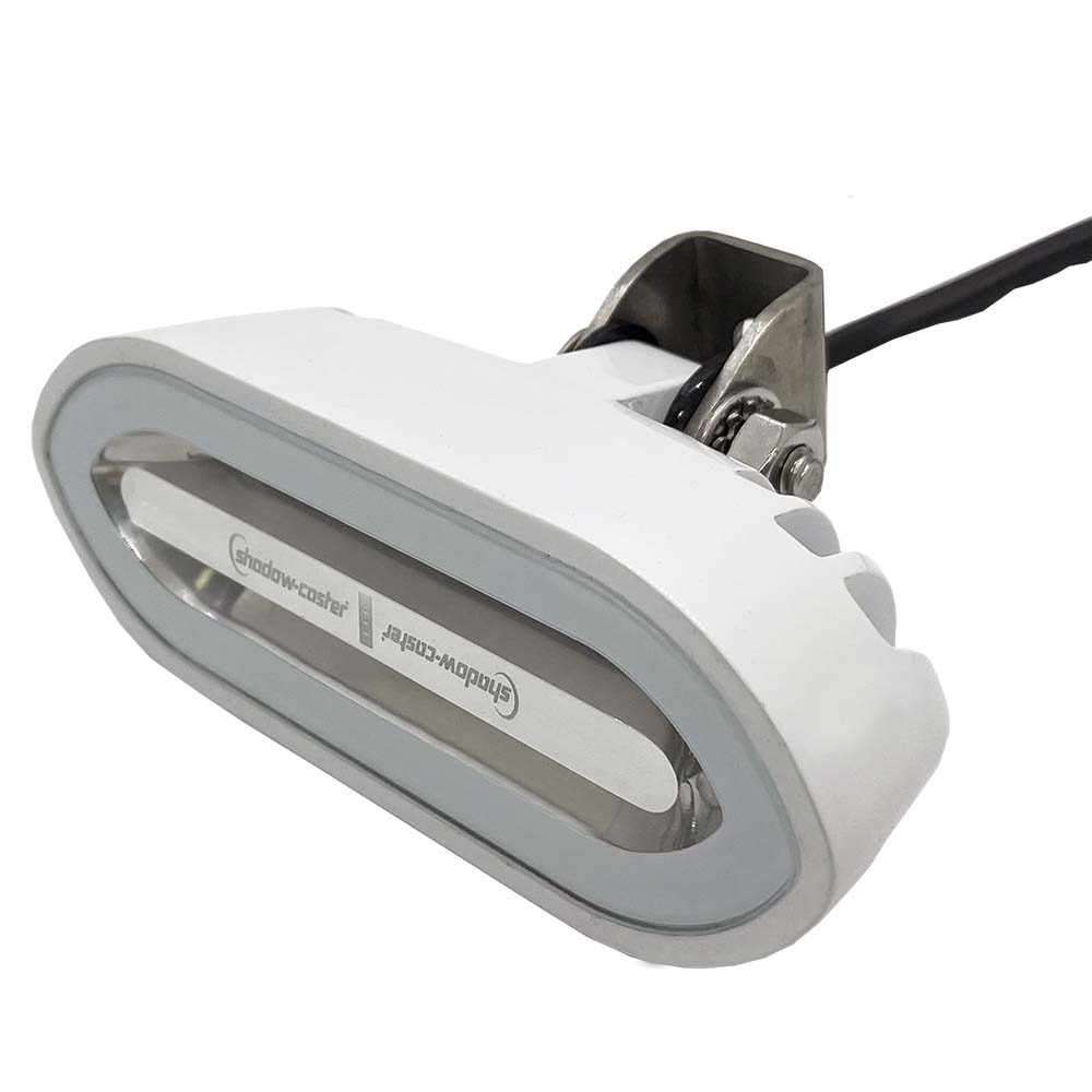 ShadowCaster SCMSL Series Bracket Mount Spreader Light  White Housing  WhiteBlueRed SCMSLBWBRWH