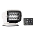 Golight Stryker ST Series Permanent Mount White 12V LED wHard Wired Dash Mount Remote 30204ST
