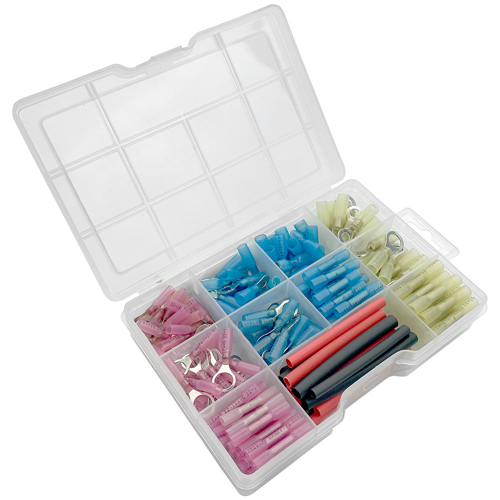 TH Marine Heat Shrink Connector Kit 200Piece BEEL31640DP