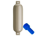Polyform G4 Twin Eye Fender 65 x 22  Sand wAdapter G4 SAND WAIR ADAPTER