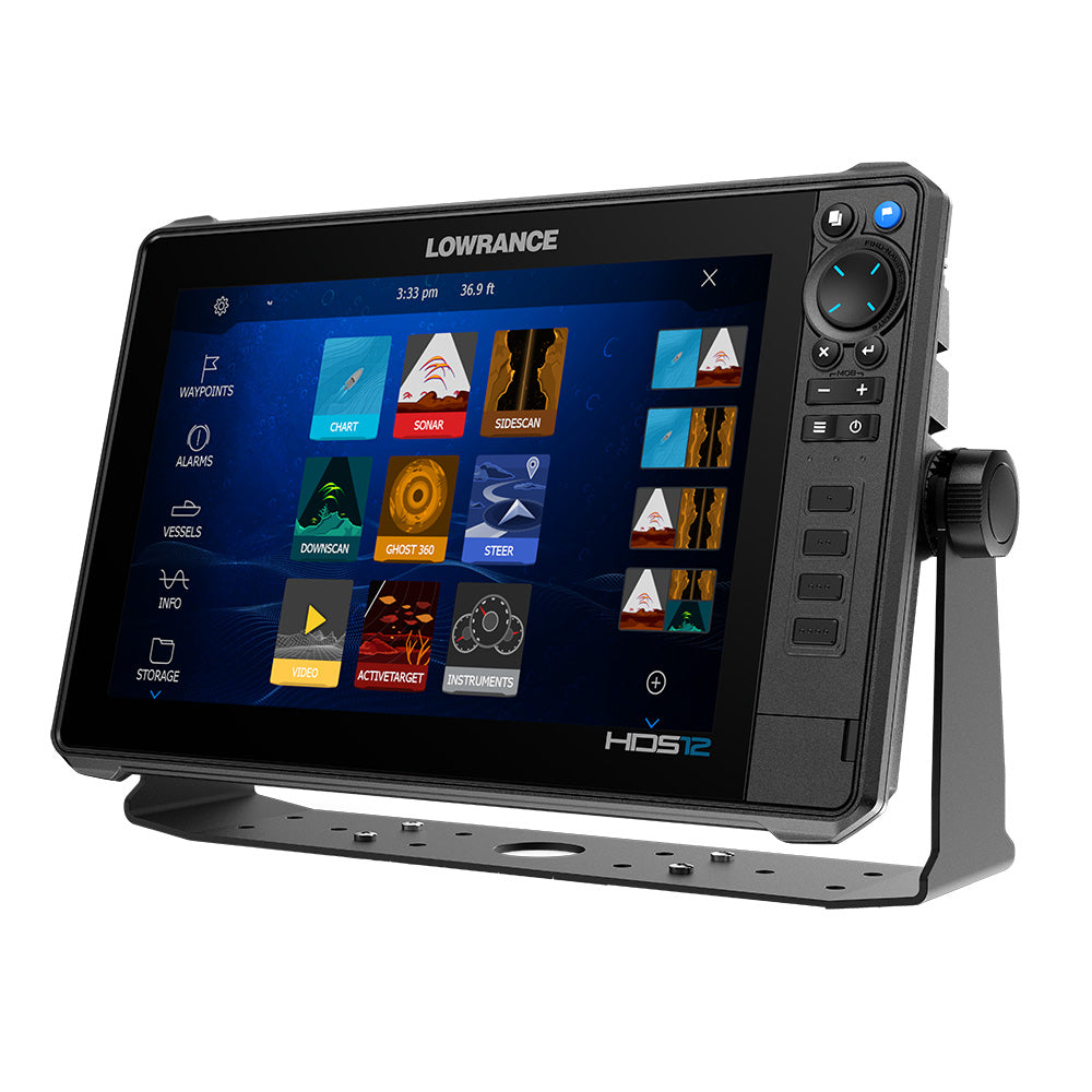 Lowrance HDS PRO 12  w Preloaded CMAP DISCOVER OnBoard  No Transducer 00016002001