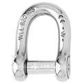 Wichard SelfLocking Allen Head Pin D Shackle  10mm Diameter  1332 1305W