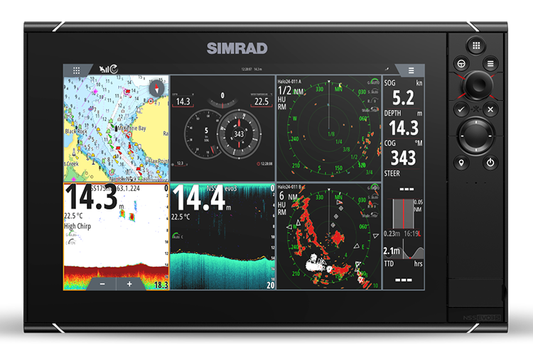 Simrad NSS16 evo3S 16" Chartplotter/Fishfinder MFD - 000-15404-001
