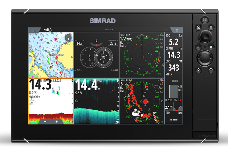 Simrad NSS12 evo3S 12" Chartplotter/Fishfinder MFD - 000-15403-002